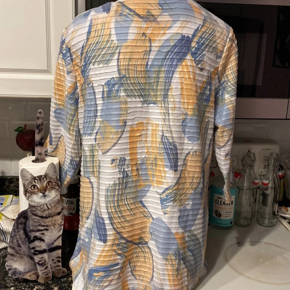 N women’s Coral Bay casual 3 /4 sleeve stretch plus size top 1 X - Picture 2 of 4